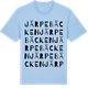 Blue Soul t-shirt med Järpebäcken ordlek t-shirt