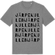 Mid Heather Gray t-shirt med Järpekullen ordlek t-shirt