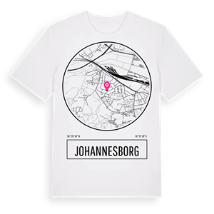 Johannesborg t-shirt – ekologisk bomull t-shirt från Pinshirt