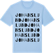 Blue Soul t-shirt med Johanslund ordlek t-shirt