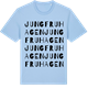 Blue Soul t-shirt med Jungfruhagen ordlek t-shirt