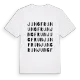 Jungfrun ordlek t-shirt