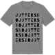 Mid Heather Gray t-shirt med Juttersbo ordlek t-shirt
