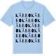 Blue Soul t-shirt med Käbbo ordlek t-shirt