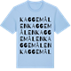 Blue Soul t-shirt med Kaggemålen ordlek t-shirt