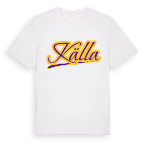 Källa baseball t-shirt – ekologisk bomull t-shirt från Pinshirt