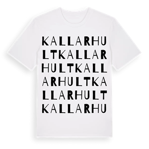 Kallarhult ordlek t-shirt – ekologisk bomull t-shirt från Pinshirt