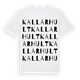 Kallarhult ordlek t-shirt