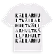 Källarhult ordlek t-shirt