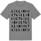 Mid Heather Gray t-shirt med Källarhult ordlek t-shirt