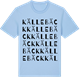 Blue Soul t-shirt med Källebäck ordlek t-shirt