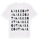 Kalleguta ordlek t-shirt