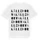 Källehorva ordlek t-shirt