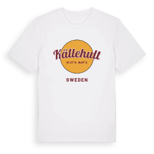Källehult cirkel t-shirt – ekologisk bomull t-shirt från Pinshirt