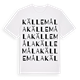 Källemåla ordlek t-shirt