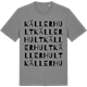 Mid Heather Gray t-shirt med Källerhult ordlek t-shirt