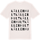 Vintage White t-shirt med Källerhult ordlek t-shirt