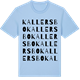 Blue Soul t-shirt med Kallersbo ordlek t-shirt