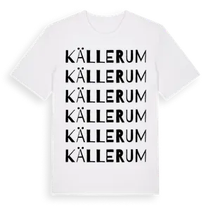 Källerum ordlek t-shirt – ekologisk bomull t-shirt från Pinshirt