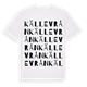 Källevrån ordlek t-shirt