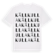 Källkulla ordlek t-shirt