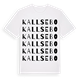 Kallsebo ordlek t-shirt