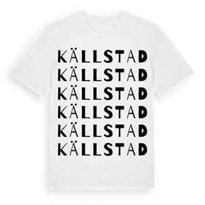 Källstad ordlek t-shirt – ekologisk bomull t-shirt från Pinshirt