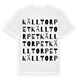 Källtorpet ordlek t-shirt