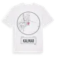 White t-shirt med Kalmar t-shirt