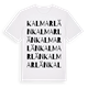 Kalmar län ordlek t-shirt