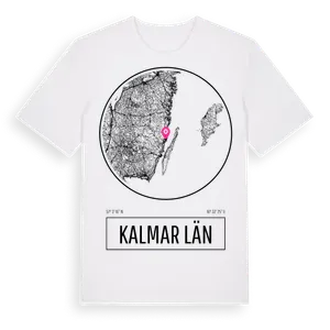 Kalmar Län t-shirt – ekologisk bomull t-shirt från Pinshirt
