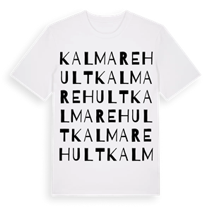 Kalmarehult ordlek t-shirt – ekologisk bomull t-shirt från Pinshirt