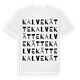 Kalvekätte ordlek t-shirt