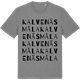 Mid Heather Gray t-shirt med Kalvenäsmåla ordlek t-shirt