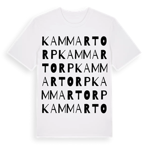 Kammartorp ordlek t-shirt – ekologisk bomull t-shirt från Pinshirt