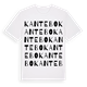 Kantebo ordlek t-shirt