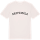Vintage White t-shirt med Kappemåla böjd t-shirt