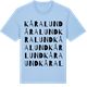Blue Soul t-shirt med Kåralund ordlek t-shirt