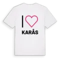 Jag älskar Karås t-shirt stort tryck