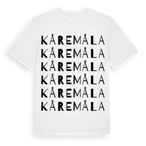 Kåremåla ordlek t-shirt – ekologisk bomull t-shirt från Pinshirt