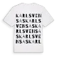 Karl Svensas ordlek t-shirt