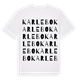 Karlebo ordlek t-shirt