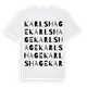 Karlshage ordlek t-shirt