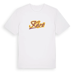 Kårö baseball t-shirt – ekologisk bomull t-shirt från Pinshirt