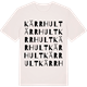 Vintage White t-shirt med Kärrhult ordlek t-shirt