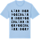Blue Soul t-shirt med Kärringryggen ordlek t-shirt