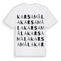 Karsamåla ordlek t-shirt