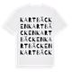 Kartbäcken ordlek t-shirt