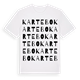 Kartebo ordlek t-shirt