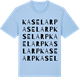 Blue Soul t-shirt med Kaselarp ordlek t-shirt
